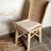 Comment refaire l'assise d'une chaise en paille en tissu ?
