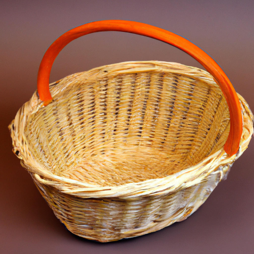 comment fabriquer un panier en rotin