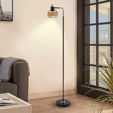 Lampadaire En Rotin Inox Lampadaires