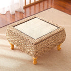 Table Basse En Rotin Coffre Carré Tables Basses