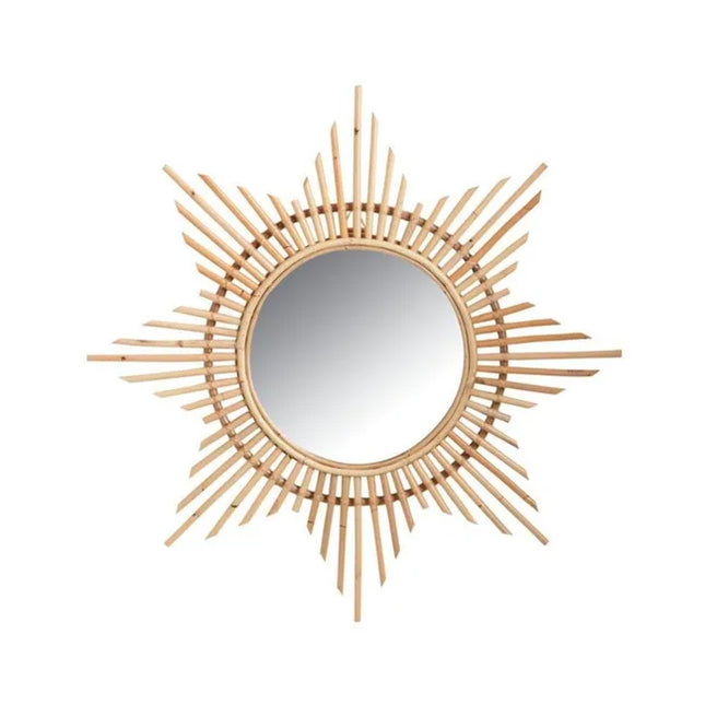 Miroir Rotin Déco Murale
