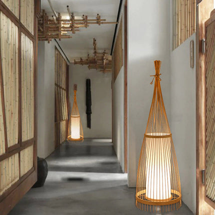 Lampadaire En Rotin Salon Lampadaires