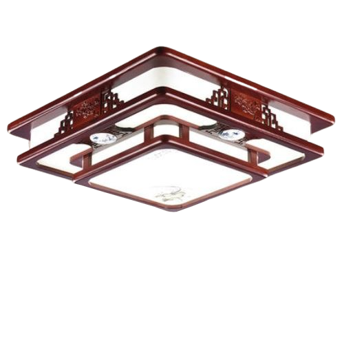Plafonnier Bambou Japon Luminaire