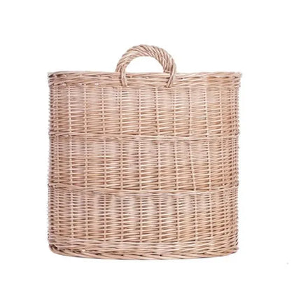Panier À Linge Ovale En Osier Paniers