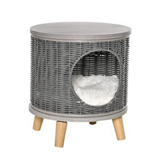 Panier Chat Scandinave Osier Chat En Osier
