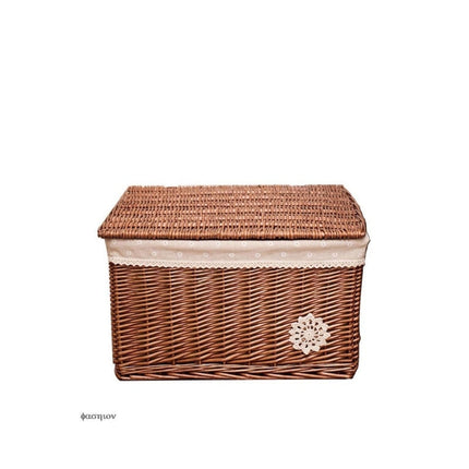Boite Rangement Osier Panier Rangement Osier