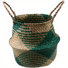 Cache Pot Osier Cactus Petit Format (22 Cm X 20 Cm)