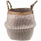 Cache Pot Osier Panier Petit Format (22 Cm X 20 Cm)