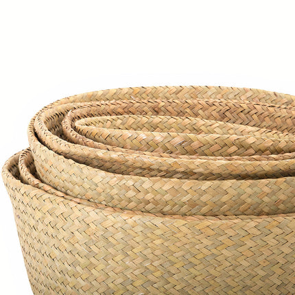 Cache Pot Osier Tressé