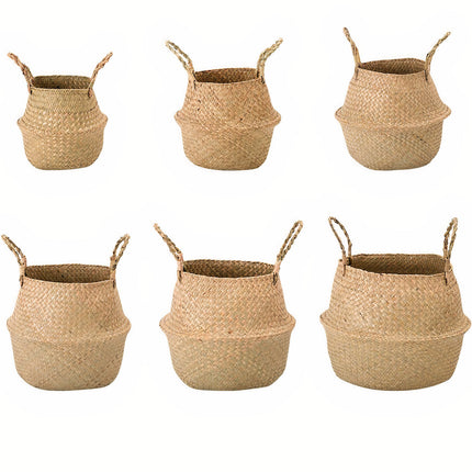 Cache Pot Osier Tressé