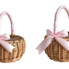 Panier Osier Mariage Artisanal Petit En