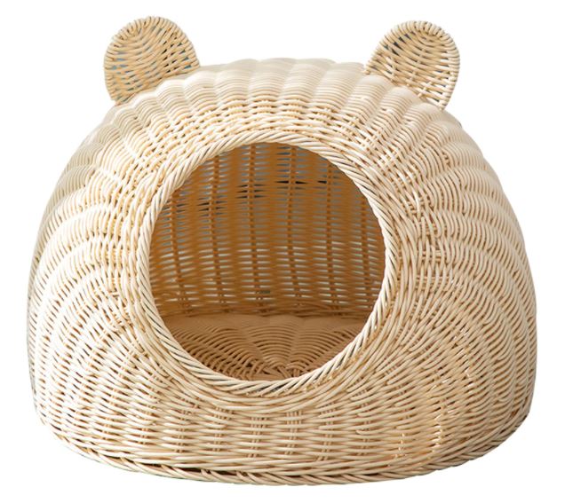 Panier Osier Chat Japonais En