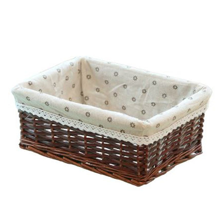 Panier Rangement En Osier Pour Salle De Bain Nude / Petit