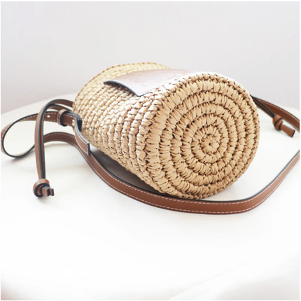 Sac Raphia Luxe