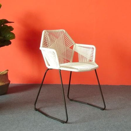 Chaise Osier Salle À Manger Blanc
