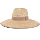 Chapeau De Paille Bandeau Beige Femme