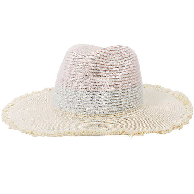 Chapeau De Paille Bonbon Femme