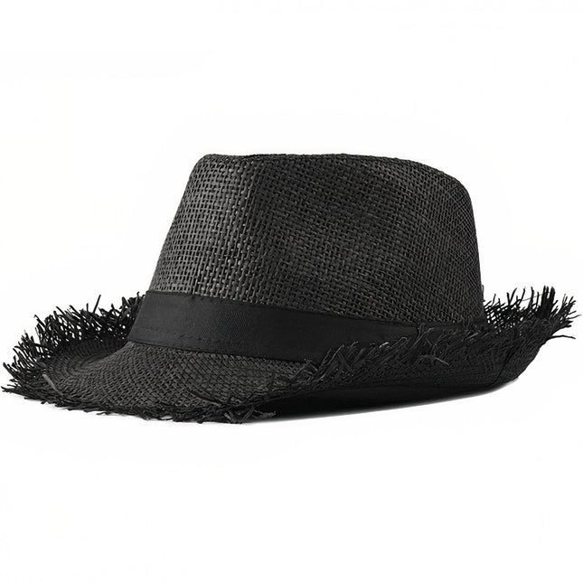 Chapeau De Paille Casual Homme