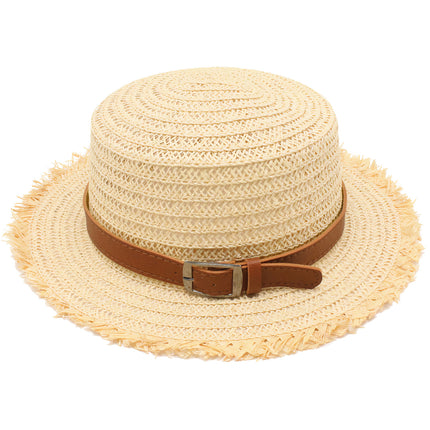 Chapeau De Paille Femme Canotier
