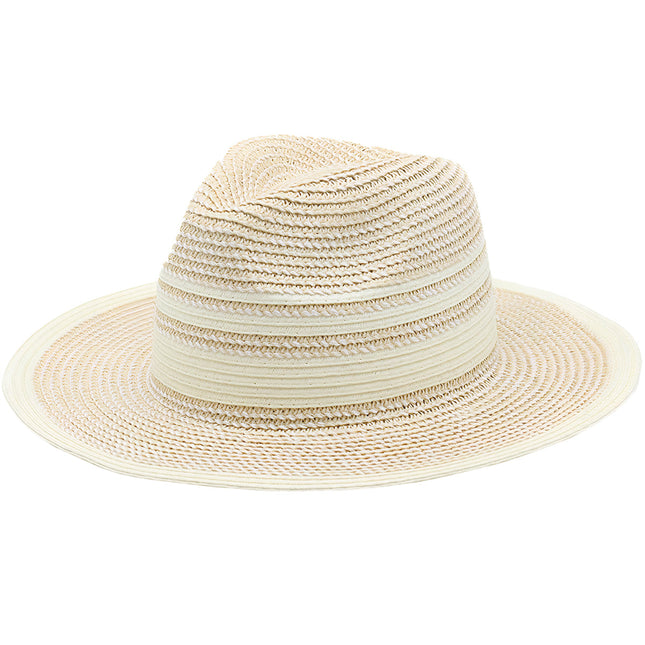 Chapeau De Paille Écru Femme