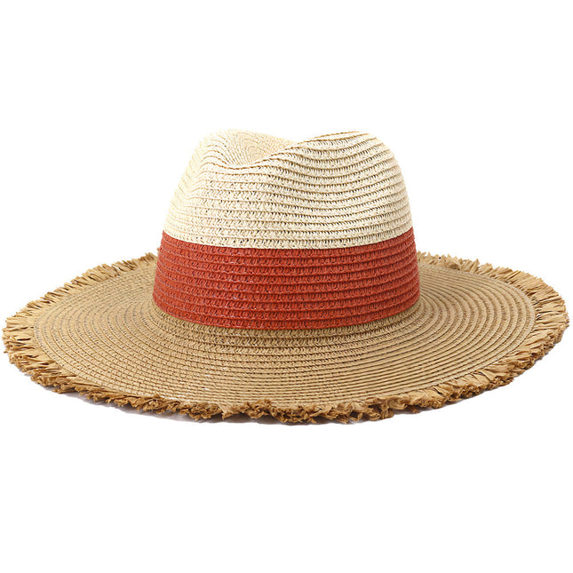 Chapeau De Paille Estival Coloré