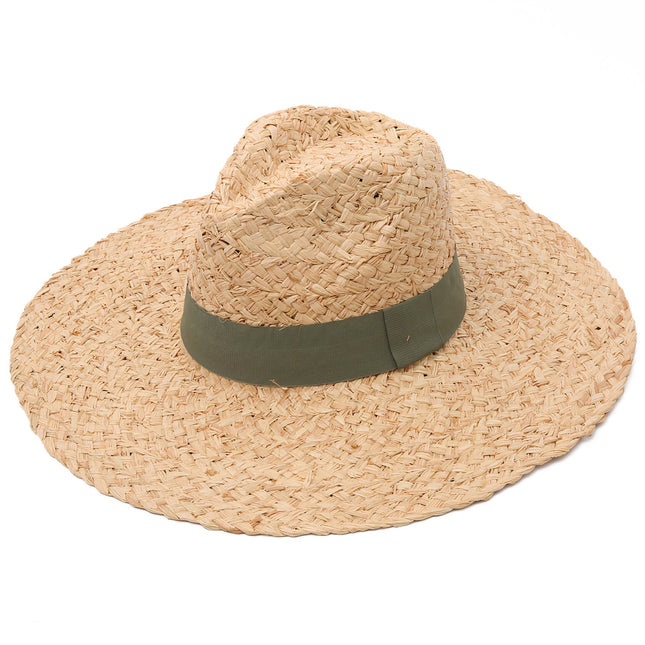 Chapeau De Paille Panama Bord Large