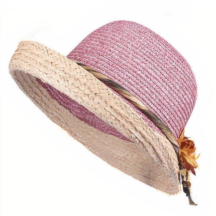 Chapeau De Paille Années 30 Femme