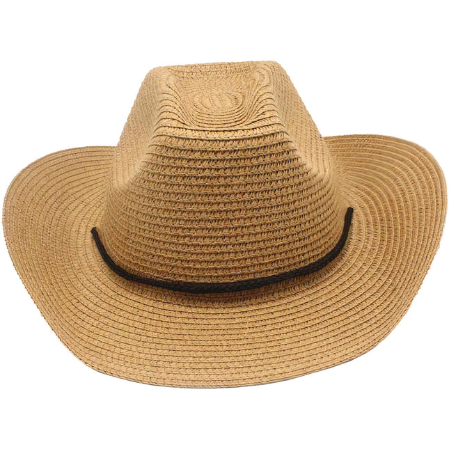 Chapeau De Paille Cordelette Réglable