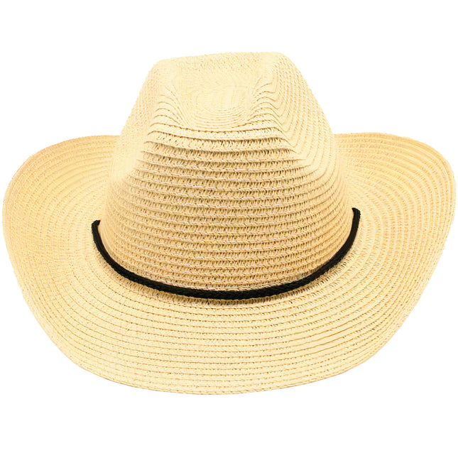 Chapeau De Paille Avec Ficelle