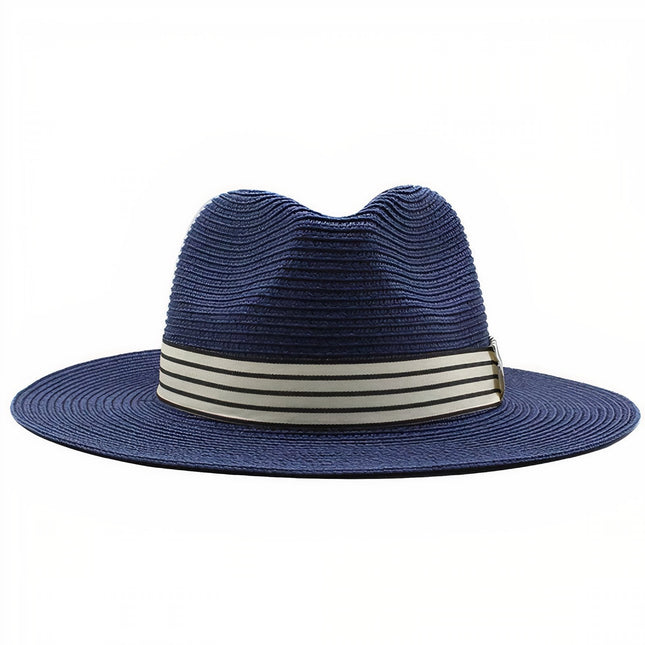 Chapeau De Paille Bleu