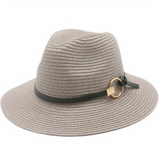 Chapeau De Paille Chic Pour Femme