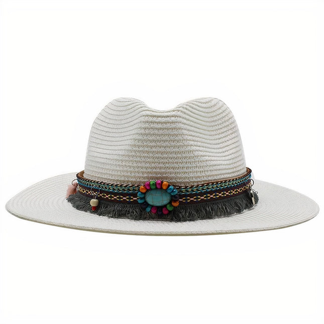 Chapeau De Paille Femme Bohème