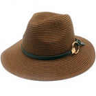 Chapeau De Paille Haut Gamme Femme