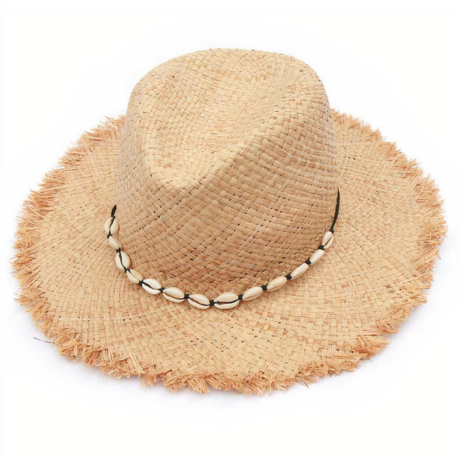 Chapeau De Paille Océan Femme