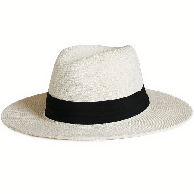 Chapeau De Paille Panama M (56-58 Cm) *Taille Internationale Homme