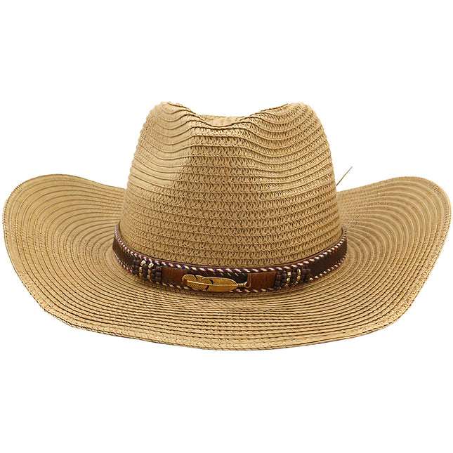 Chapeau De Paille Style Cowboy