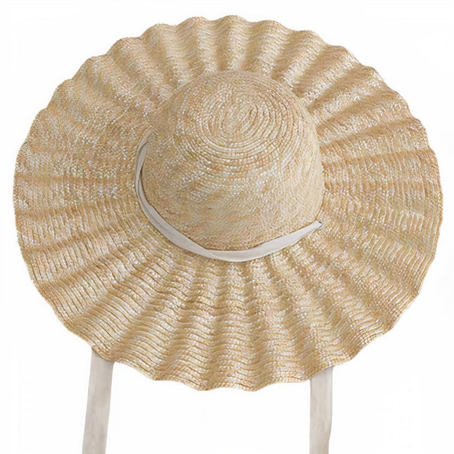 Chapeau De Paille Vague Femme