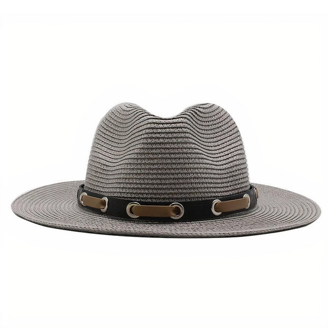 Chapeau De Paille À Lanière