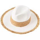 Chapeau De Paille Blanc Plage