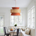 Suspension Rotin Colorée 40 Cm X 30 Suspensions