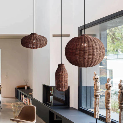 Suspension Osier Marron Suspensions