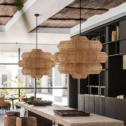 Suspension Rotin Terracotta Suspensions