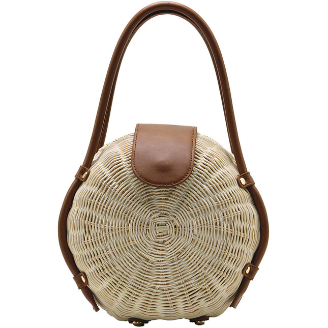 Sac Rond Osier Grand Format