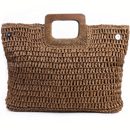 Sac Cabas Paille Grande Contenance