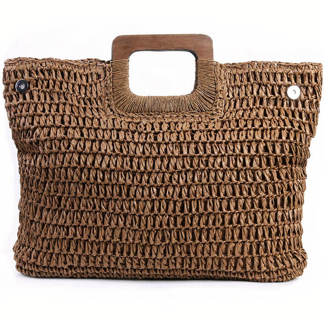 Sac Cabas Paille Grande Contenance