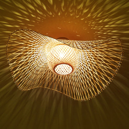Plafonnier Rotin Salon