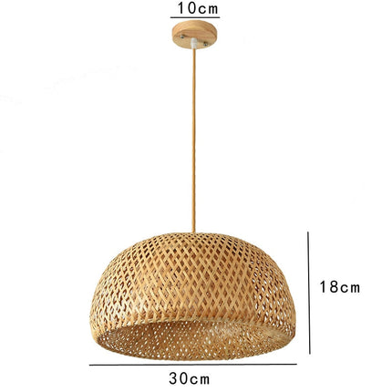 Suspension Bambou Salon Bois Suspensions
