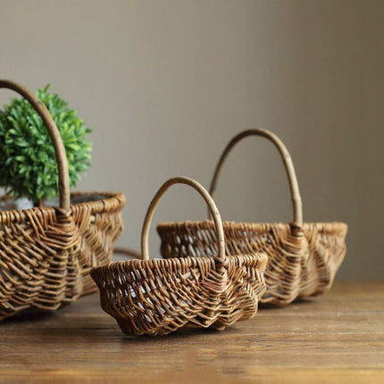 Panier Osier Style Champignon Paniers