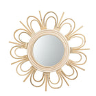 Miroir En Rotin Soleil Miroirs