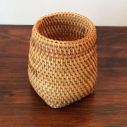Pot De Rangement En Rotin 2 Paniers